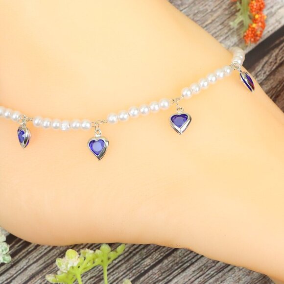 "Elegant Handmade Anklet – Delicate Jewelry for Women, MAR091409 - Picture 3 of 10